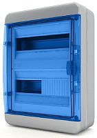 Бокс пластиковый Tekfor ЩРН-П-24 BNS 65-24-1 (410х300х153мм) IP65 синяя дверца картинка 